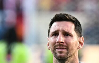 Imaginea deznădejdii. Messi, cu ochii în lacrimi după ce Argentina a pierdut Cupa Mondială