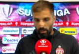 A apărut bandajat la flash-interviu, după ce a ”îngropat-o” pe Sepsi cu Rapid: ”Asta a fost intenția mea”