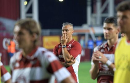 „Jucătorii trebuie să fie conștienți de asta” » Daniel Pancu, declarații războinice, la întoarcerea în Giulești: „Rapid joacă doar derby-uri”