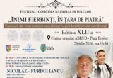 Festivalul Național de Folclor ”Inimi fierbinți în Țara de Piatră” 2026, în 26 iulie, la Abrud. Programul