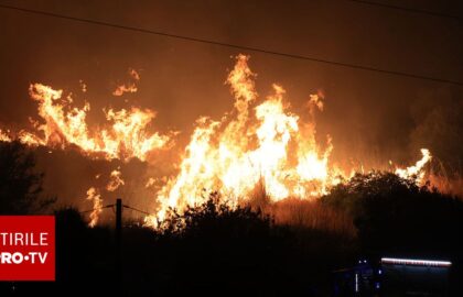 Peste 300 de incendii într-o singură zi în Sicilia. Sute de oameni au fost evacuați
