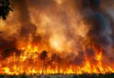Incendiile forestiere mistuie sudul Europei