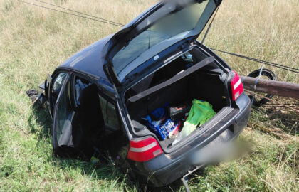 FOTO. Accident rutier în comuna Mica. Șase persoane, printre care doi copii, transportate la spital