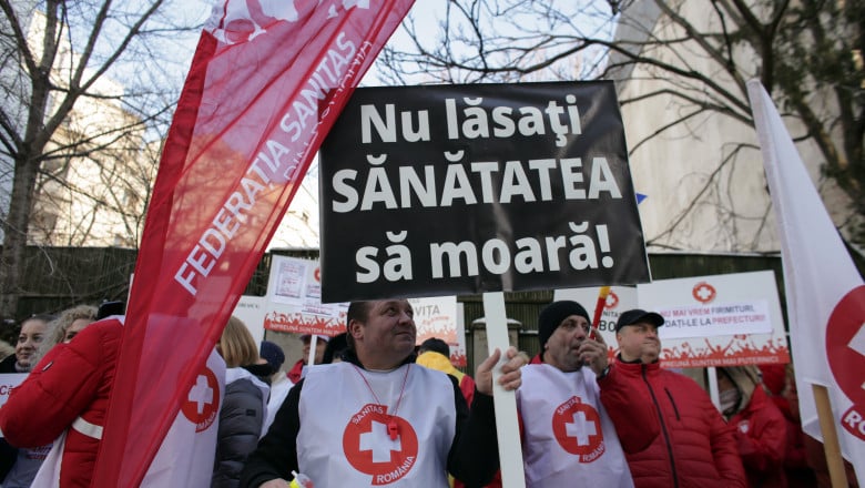 Federaţia Sanitas: Mâine începe greva generală; dialogul va continua cu partidele parlamentare