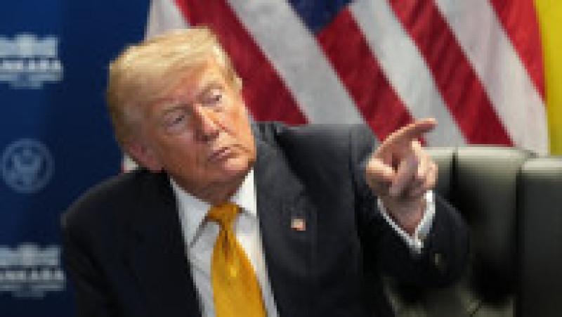Președintele american Donald Trump, la summitul NATO de la Ankara. Sursa: Profimedia Profimedia | Poza 2 din 10