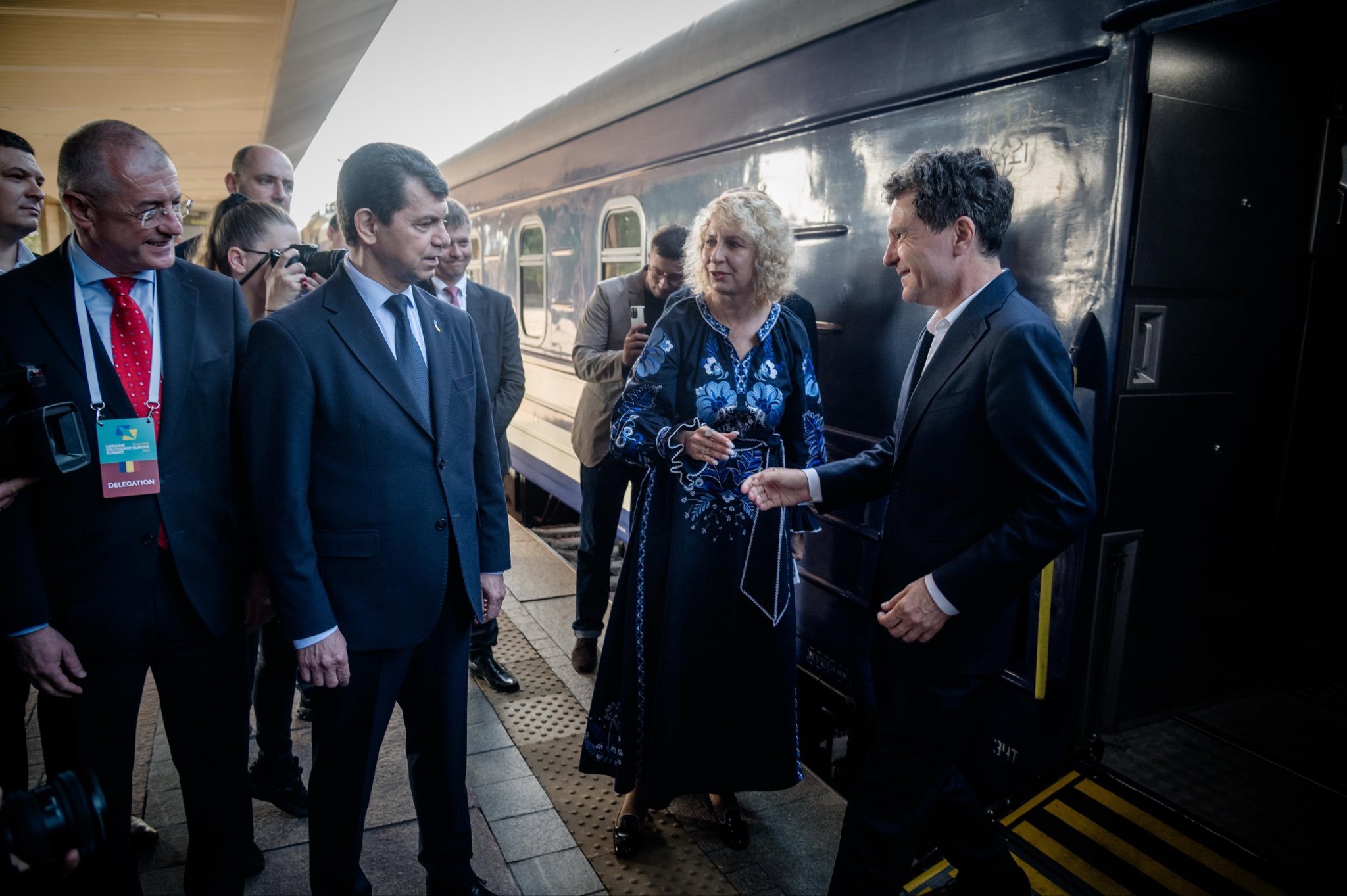 Nicusor dan la kiev andrii sibiga